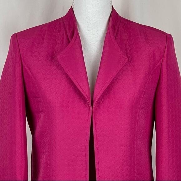 A La Carte Pink BarbieCore Party Event Jacket NWOT Size XS - Picture 3 of 11
